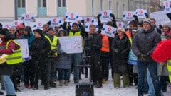 Vergangene Woche gingen Mitarbeiter der Ordensspitäler auf die Straße, am Donnerstag folgt der ...