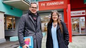 Die Geschäftsführer der FH Joanneum, Martin Payer und Corinna Engelhardt-Nowitzki