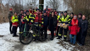 Die Helfer von Hauptfeuerwache, Wasserrettung und FF Velden