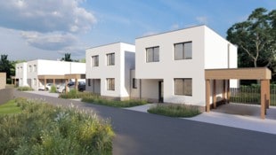 Wer sich in der Seegemeinde Andau niederlässt, hat auch gleich eine Wellnessoase vor der ...