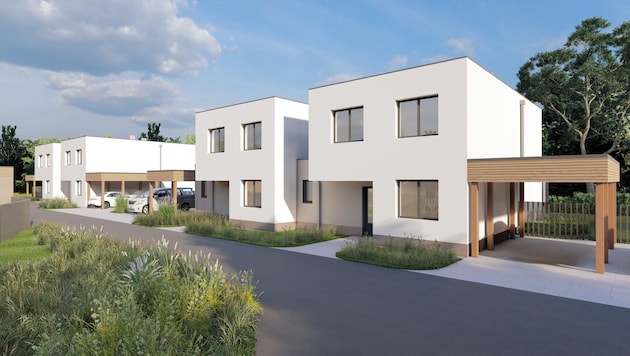 Wer sich in der Seegemeinde Andau niederlässt, hat auch gleich eine Wellnessoase vor der ...