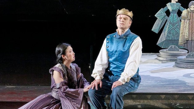 Die Chinesin Ying Fang ist eine bezaubernde Ilia, Bernard Richter spielt Kretas König Idomeneo ...