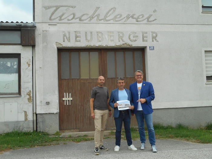 Errichtet wird es auf dem Grundstück einer aufgelassenen Tischlerei.