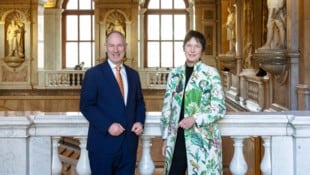 Museumsdirektorin Katrin Vohland und Geschäftsführer Markus Roboch bemühen sich um mehr ...