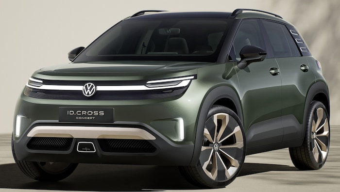 Der VW ID. Cross (hier als Concept Car) soll als Crossover einschlagen.