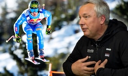 Fritz Strobl muss um seinen Rekord zittern: Giovanni Franzoni war im ersten Kitzbühel-Training ...