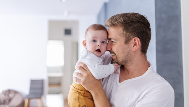 Jeder vierte Vater in Wien geht in Karenz. (Symbolbild)