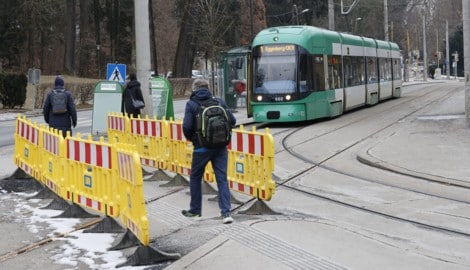 Der Vorfall ereignete sich bei der Haltestelle Hilmteich. 