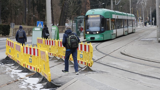 Der Vorfall ereignete sich bei der Haltestelle Hilmteich.