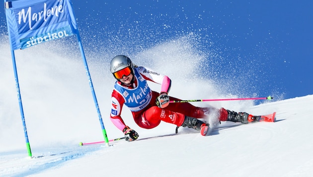 Die Osttirolerin Sophia Waldauf fuhr am Dienstag nach drei Jahren wieder im Weltcup.