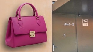 Die am WC eingesperrte Handtasche (Symbolbild) einer Jugendlichen wurde zu einem „Notfall“.