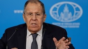 Russlands Außenminister Sergej Lawrow beobachtet die „ernsthafte geopolitische Situation“ in der ...