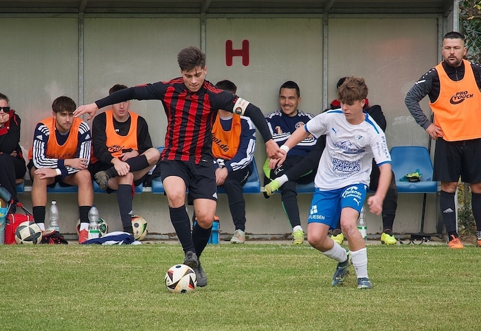 Bei der SpG Nikitsch/Kroatisch Minihof (li.) schätzt man sich durchaus glücklich, die ...