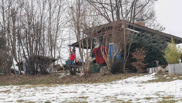 The passionate but mentally unstable motorcyclist lived in this house in Hönigtal.