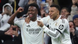 Kylian Mbappe und Vinicius Junior