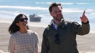 US-Vizepräsident JD Vance und seine Ehefrau Usha
