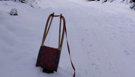 In Ebbs im Tiroler Unterland kam es zu dem schrecklichen Rodelunfall (Symbolbild).