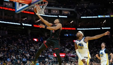 Die Toronto Raptors besiegten die Golden State Warriors.