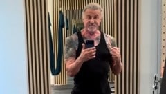 Sylvester Stallone ist mit 79 Jahren immer noch fit, wie sein neuestes Video aus dem ...