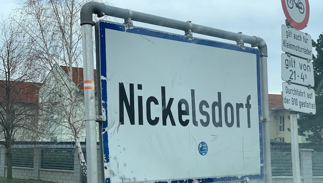 Zum Schreckensfund kam es am Grenzübergang in Nickelsdorf.