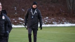 Red Bull Salzburgs Trainer Thomas Letsch.