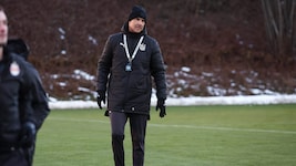 Red Bull Salzburgs Trainer Thomas Letsch.