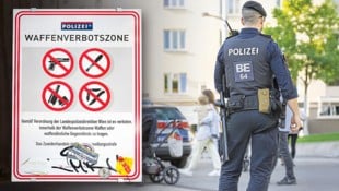 Die Polizei muss in immer mehr Waffenverbotszonen kontrollieren – doch das stört viele Ausländer ...