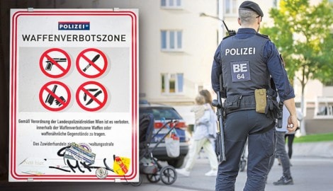 Die Polizei muss in immer mehr Waffenverbotszonen kontrollieren – doch das stört viele Ausländer ...