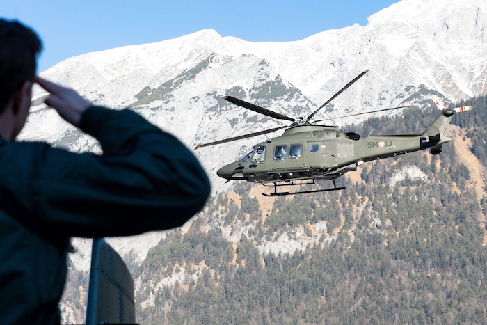 Auch zehn Hubschrauber sind bei „Dädalus26“ im Einsatz.