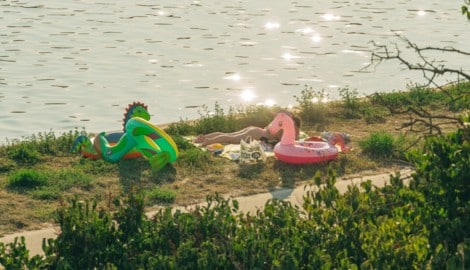 Die Donauinsel entwickelte sich vom Hochwasser-Projekt zum Wiener Freizeitparadies.