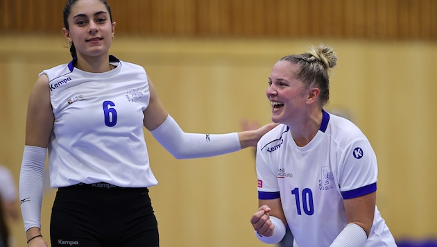 Für Sarah Kastenberger (re.) ist die Saison beendet!