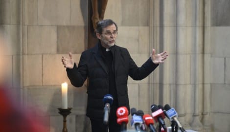 Vor seiner Bischofsweihe am Samstag stellte sich der designierte Wiener Erzbischof Josef ...