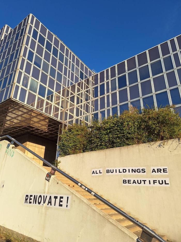 Gegen den Abriss regt sich Protest.