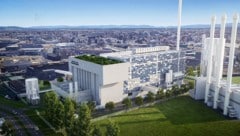 Eine Visualisierung des geplanten „Energiewerks“. 