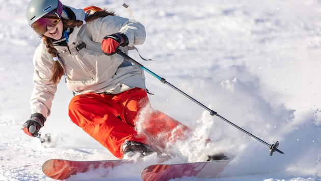 Skifahren am besten nur gut aufgewärmt! Sonst drohen Verletzungen.