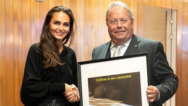 Sind sich nicht grün: NR Barbara Neßler und Franz Hörl.