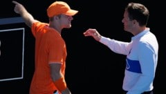 Alejandro Davidovich Fokina (li.) beschwerte sich über das Verhalten der Zuschauer.