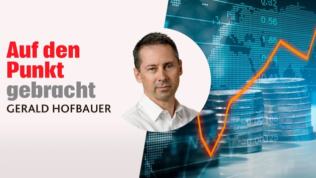 Analysiert für die „Krone“: Wirtschaftsredakteur Gerald Hofbauer