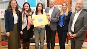 Nora Tatai entwarf das Sieger-Logo für das Jubiläumsjahr