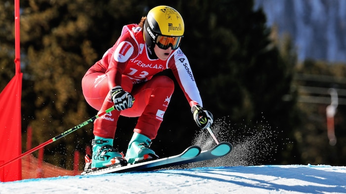 Die Steirerin Katrin Ofner fuhr als Quali-12. in die Final-Heats am Freitag.