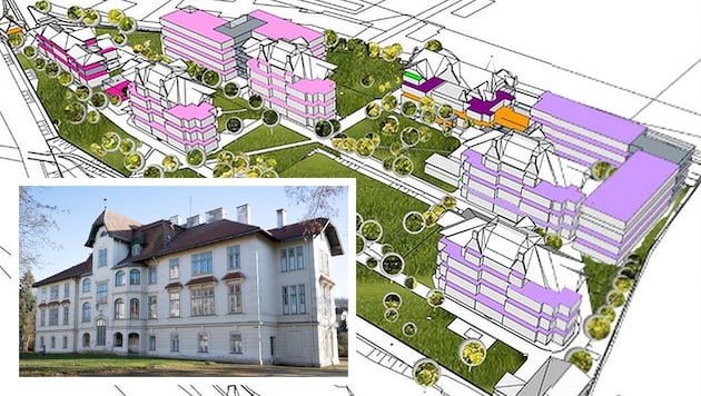 Noch gehört das Lindenhof-Areal in Eggenburg der Stadt Wien. Damit mit dem Vier-Hektar-Grund ...