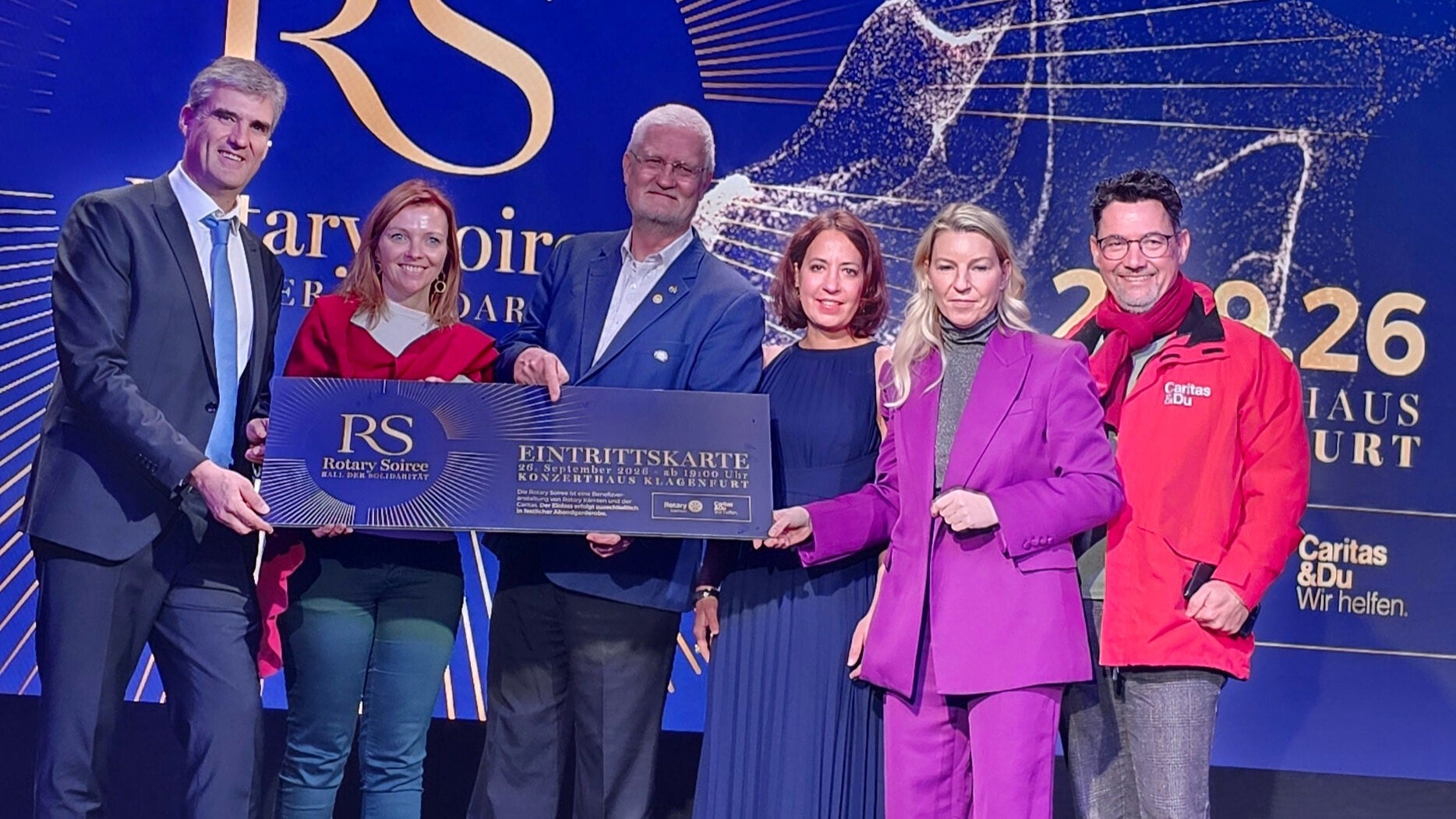 Helge Lorenz und die Caritas laden zum Ball der Solitarität.