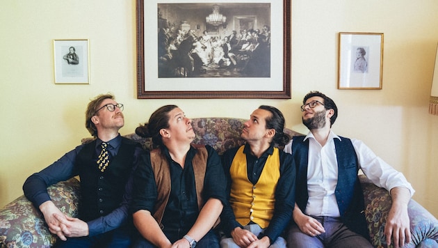 „The Erlkings“ schlagen eine ungewöhnliche Brücke: klassisches Liedgut, übersetzt in packenden ...