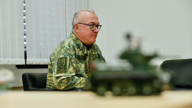 Der steirische Militärkommandant Heinz Zöllner betont: „Auftragserfüllung steht im Mittelpunkt.“
