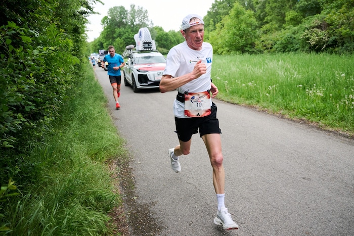 Andi Goldberger startet jedes Jahr beim Wings for Life World Run und gibt immer alles.