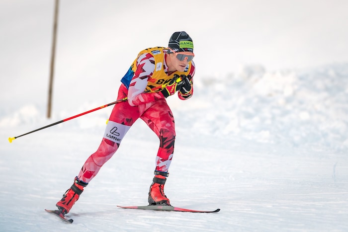 Mika Vermeulen testet in Goms seine Langlauf-Form.