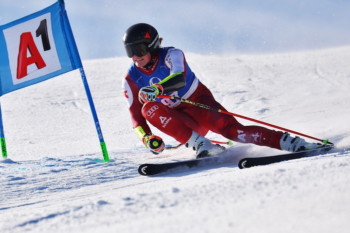 Der Zillertaler Armin Dornauer schied am Weg zu seinem ersten EC-Sieg mit Zwischenbestzeit aus.