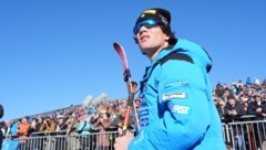 Giovanni Franzoni flog über die Streif, verpasste den Streckenrekord nur um 63 Hundertstel.