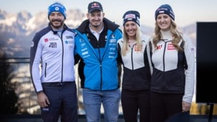 Serien-Stars! Ab heute auf Prime Video zu sehen: Nina Ortlieb, Conny Hütter, Dominik Paris und ...