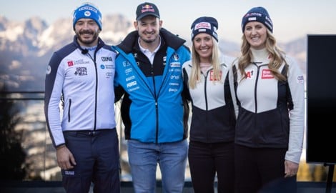 Serien-Stars! Ab heute auf Prime Video zu sehen: Nina Ortlieb, Conny Hütter, Dominik Paris und ...